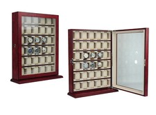 Hand Made 30 Watch Cabinet Luxury Case Storage Display Box Jewellery Watches 13