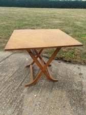 Mid Century Meredew Wooden Folding Coffee / Occasional / Side / Table Great Item