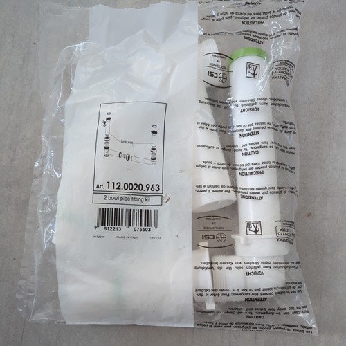 Franke carron two bowl pipe - carron,