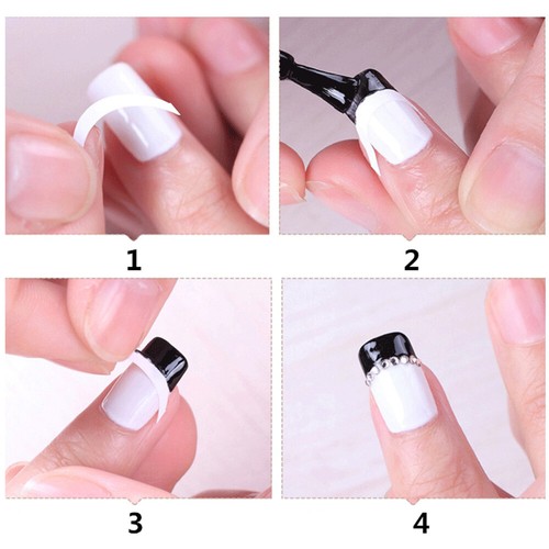 5xfrench tip stencil - 5xfrench,