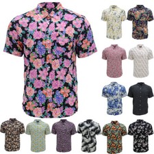 Mens Hawaiian Shirts Short
