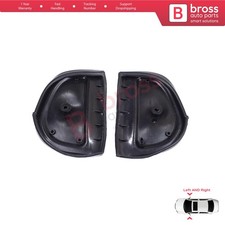Side Mirror Rubber Seals L+R Pads For Mercedes W210 W140 W202 S202 Pre-Facelift