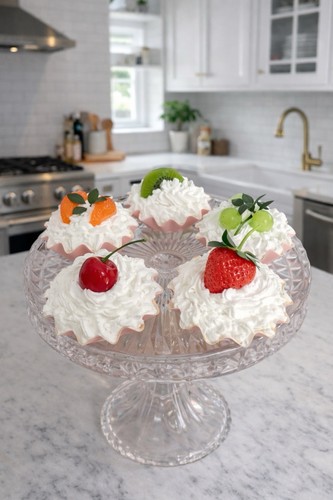 Fake artificial cupcakes - artificial,