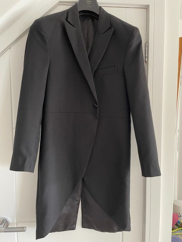 Mens new black tailcoat - mens,