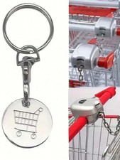 Trolley Coin Keyring Removable