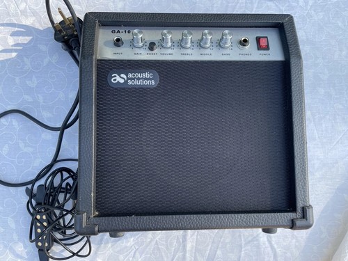 Acoustic solutions 10 - solutions, ga-10
