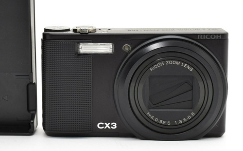 Near mint ricoh cx3 black - ,