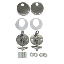 Ideal Standard Vue Soft Close Toilet Seat Hinge Set Chrome EV287AA          (R23