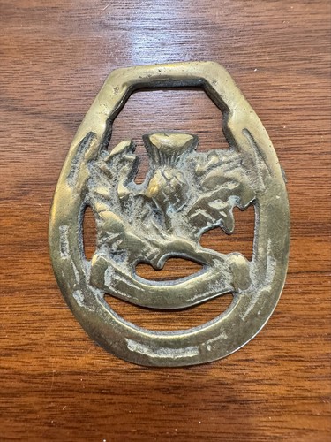 Vintage brass horse - vintage,