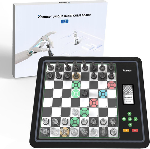 Electronic chess set - chess, set,