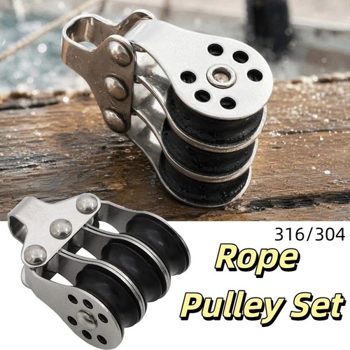 Stainless steel rope pulley - rope,