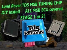 Land Rover Td5 ECU Remap PERFORMANCE CHIP + SOCKET Defender or Discovery 2 MSB
