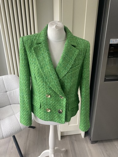 Zara apple green textured - zara,