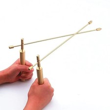 2PCS Pure Copper Dowsing rods 99.9% Copper Divining Rods Ghost Hunting Hunter UK