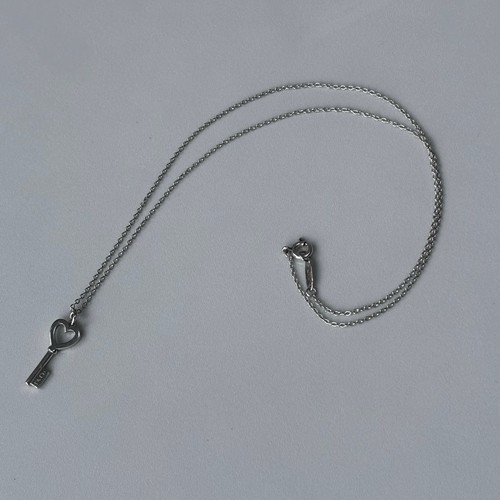 Tiffany heart key - &,