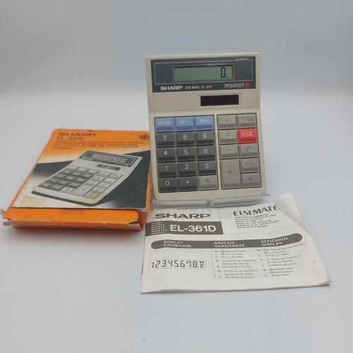 Sharp elsi mate - mate, el-361d