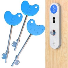 NKS RADAR KEY Disabled Toilet Bathroom Door Access Braille Easy Turn