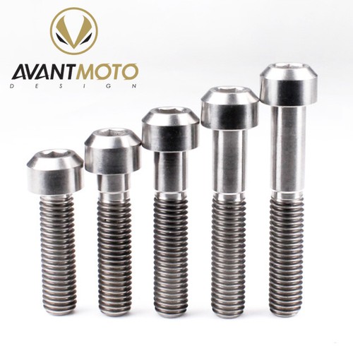 Titanium chamfer socket cap - titanium,