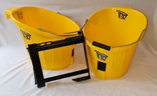 PRO Buckets x2 & Mate Builders Roofing Decorating Cleaning Tools DIY Ladder Hook