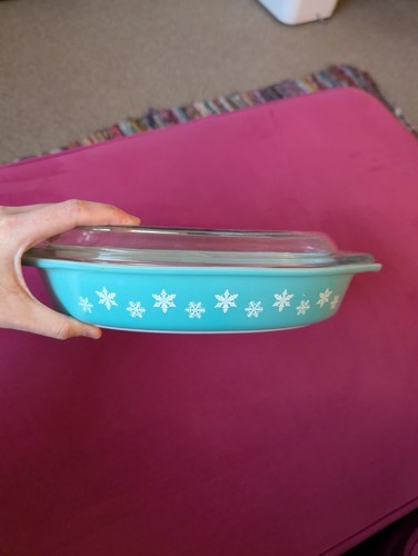 Pyrex snowflake vintage - snowflake,