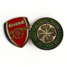 Arsenal FC & Celtic FC Pin