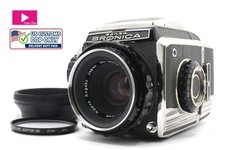 LATE [Near MINT w/ Hood] Zenza Bronica S2 S2A NIKKOR P 75mm f2.8 From JAPAN