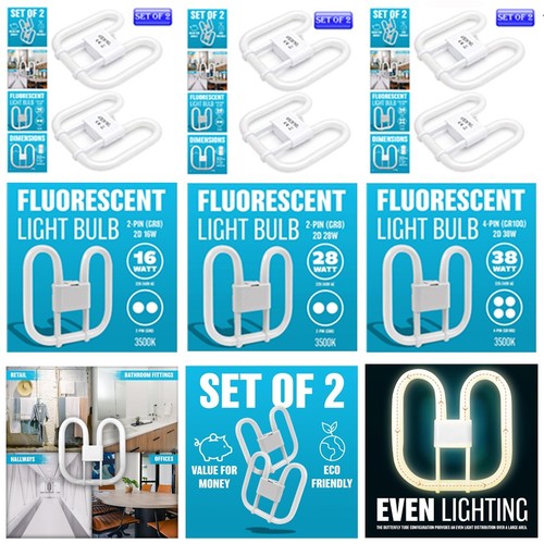 2pc fluorescent light bulb 4 - 2pc,
