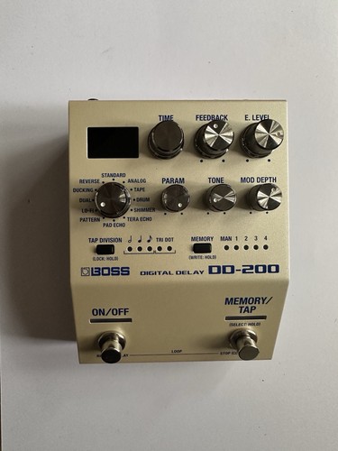 Boss 200 digital delay - boss,
