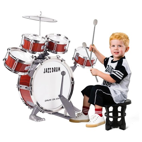Kids drum kit - kit,, junior