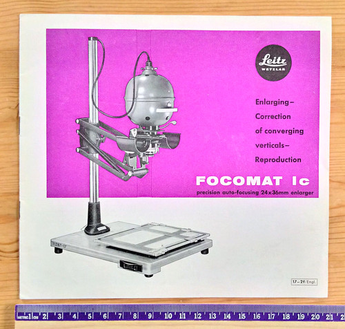Brochure for the leitz focomat - the,