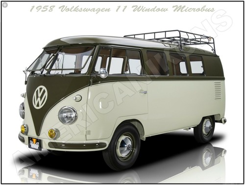 1958 volkswagen window - vw,