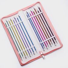 KnitPro Zing Metal Deluxe / Grande Straight Single Pointed Knitting Needle Set
