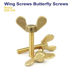 M4 x 16mm BUTTERFLY WING BOLTS
