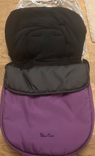 Silver cross footmuff - silver,
