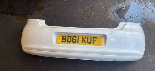 Polo rear bumper white - polo,