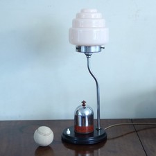 Art Deco Table Lamp, Stepped