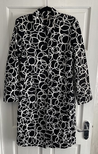 Ladies black and white dressy - black,