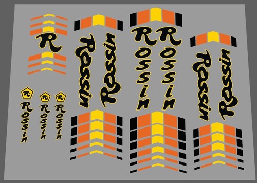 Rossin decal set