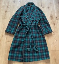 Vintage Green Wool Blend Check