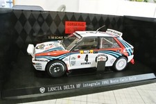 Kyosho Lancia Delta HF Integrale 1992 Monte carlo No.4  Scala 1:18