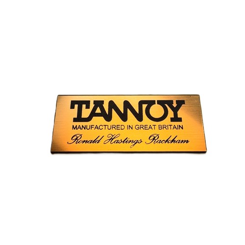 Tannoy emblem badge - emblem,