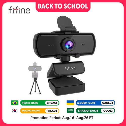 New fifine k420 1440p - new, full