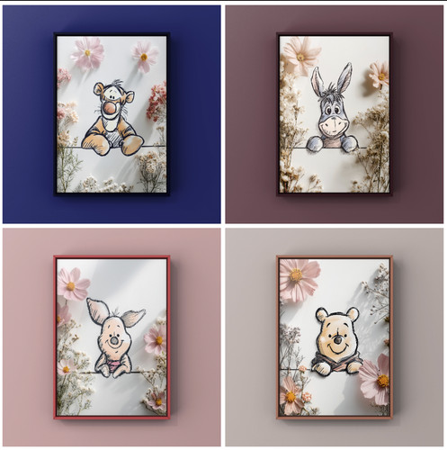 Winnie the pooh portrait - pooh,
