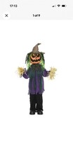 Halloween Life Size Talking Animated Prop Spooky Animatronic Scary Decor HOMCOM