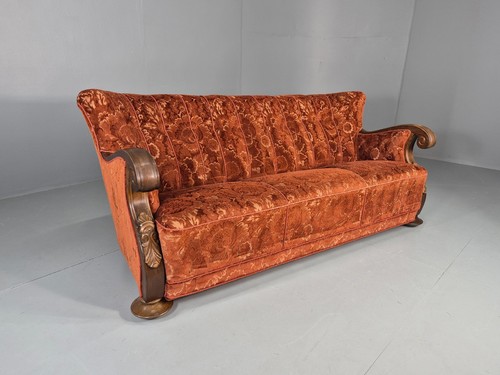 Vintage seat sofa danish - 3,