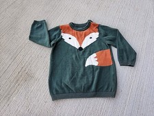 H&M Baby Fox Sweater Size 12-