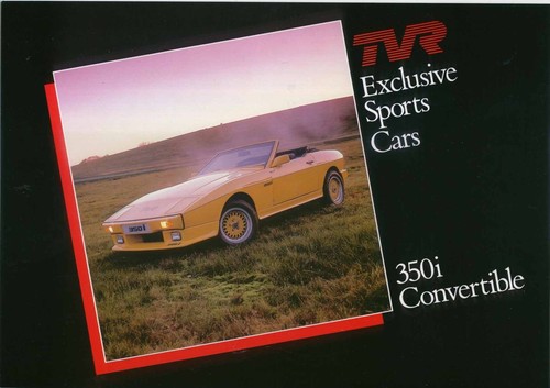 Tvr 350i convertible original - tvr,