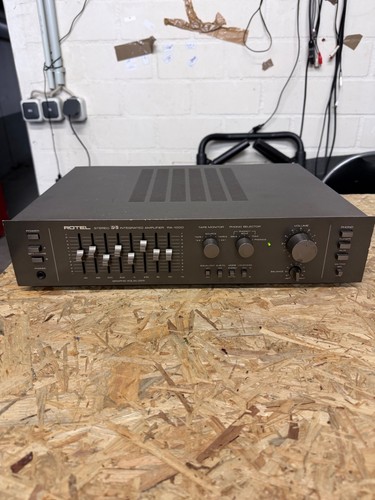 Rotel 1000 stereo amplifier - rotel,
