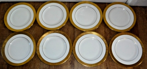 Wedgwood ascot gold set 8 - set,
