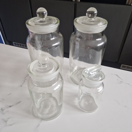 Vintage glass apothecary - vintage,